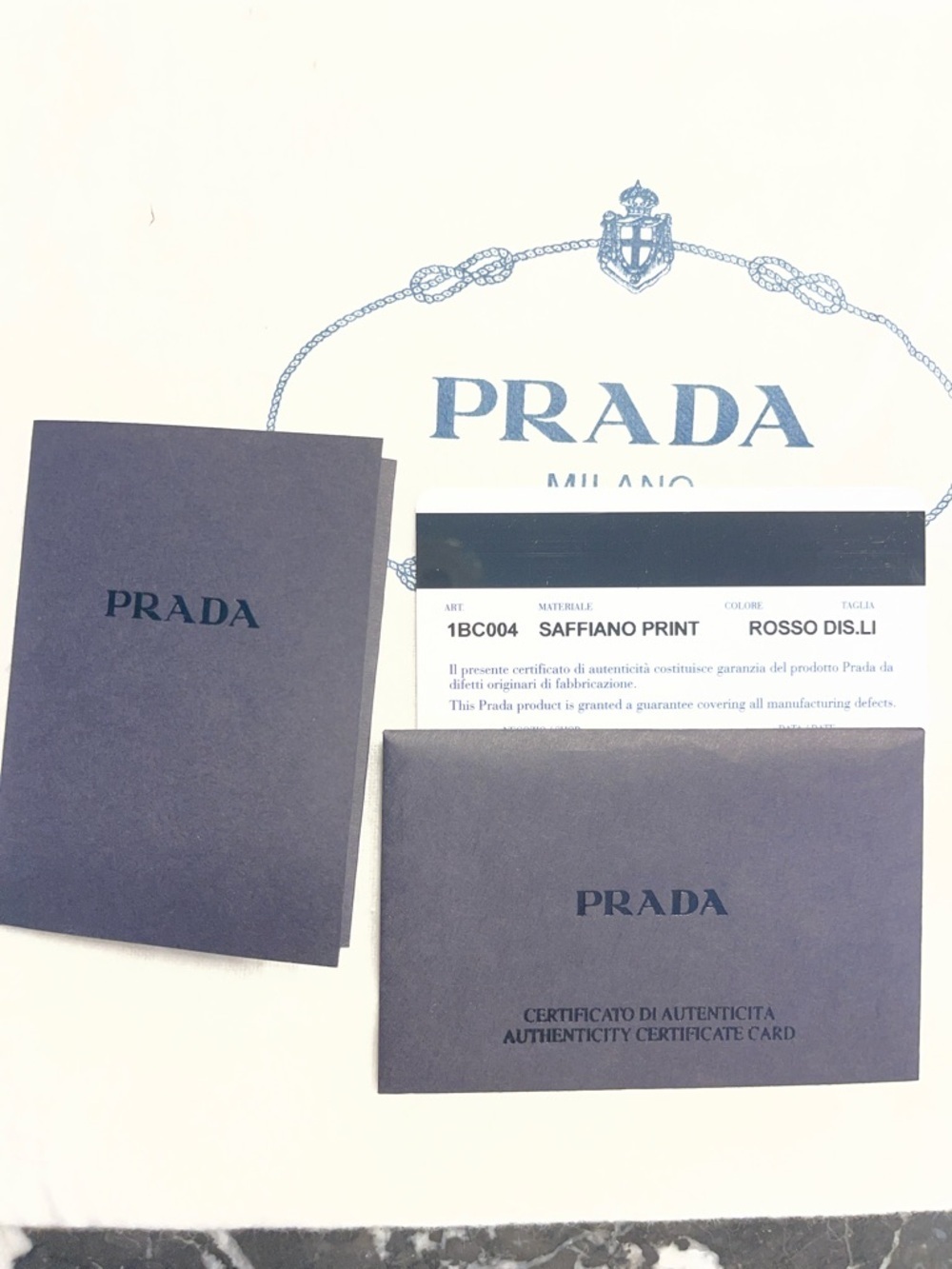 ✨Host Pick✨ NEW PRADA Runway saffiano leather purse handbag  lips floral black - Picture 10 of 11